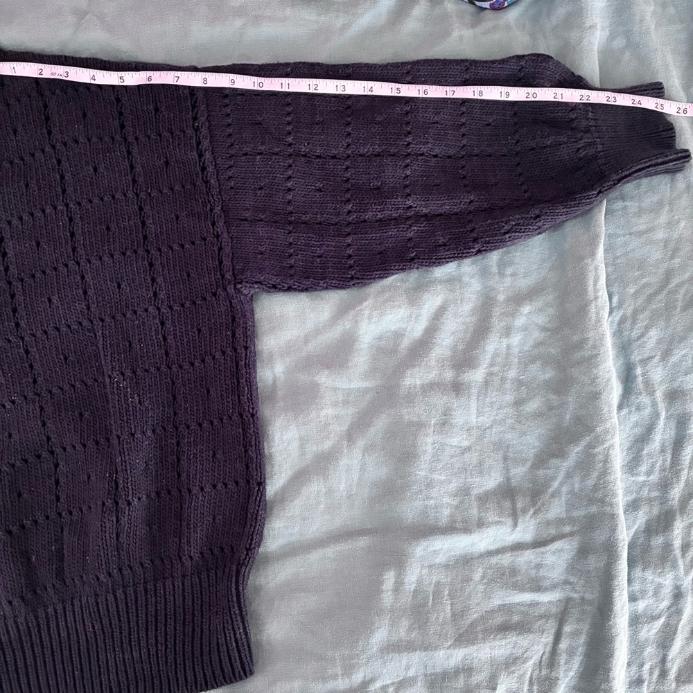 Windowpane Sweater - Picture 4 of 6